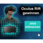 Gewinne bei dieser Verlosung eine Oculus Rift VR-Brille